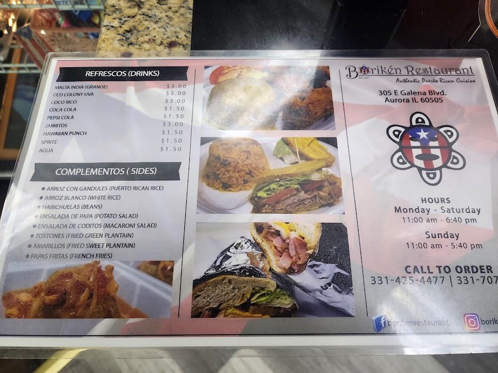 Borikén Restaurant Menu image 4